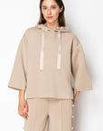 Francine French Scuba Pearl Hoodie - Light Colors