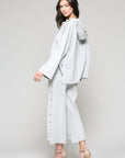 Francine French Scuba Pearl Hoodie - Light Colors