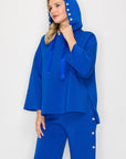 Francine French Scuba Pearl Hoodie - Dark Colors