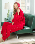 Farrah French Scuba Pearl Pant - Dark Colors