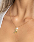 Boot N' Pearl Necklace