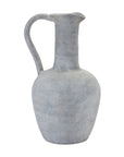 Grey Pitcher Vase 12"H