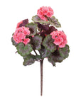 Geranium Floral Bush (Set of 2); Pink