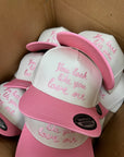 You Look Like You Love Me - Pink Vintage Trucker Hat - My Pampered Life Seattle