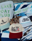 Yacht Club USA Vintage Trucker Hat