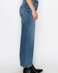 Artemis Vintage Ultra High Rise Crop Wide Leg Jeans
