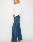 Artemis Vintage Relaxed High Rise Palazzo Jeans