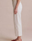 Artemis Vintage Tummy Control High Rise White Crop Palazzo Jeans