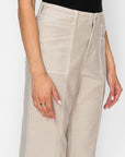 Artemis Vintage High Rise Cropped Palazzo Jeans