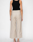 Artemis Vintage High Rise Cropped Palazzo Jeans