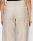 Artemis Vintage High Rise Cropped Palazzo Jeans
