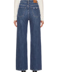 Hybrid Ultra High Rise Relaxed Flare Jeans | Dark Wash