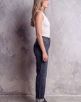 Artemis Vintage Romy High-Rise Western Straight-Leg Jeans – Dark Wash