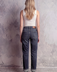 Artemis Vintage Romy High-Rise Western Straight-Leg Jeans – Dark Wash