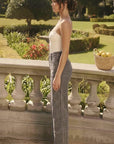 Artemis Vintage High Rise Tummy Control Grey Palazzo Jeans