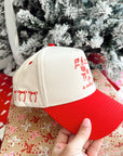 All I Want for Christmas is Cocktails - Red Vintage Trucker Hat - My Pampered Life Seattle