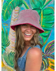 Allover Rhinestone C.C Bucket Hat BKB8051