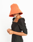 BLOOM Crochet Hat In Burnt Sienna