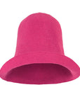 BLOOM Crochet Hat In Hot Pink