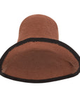 BLOOM LINE Crochet Sun Hat In Dark Brown - My Pampered Life Seattle