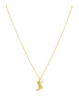 Boot N' Pearl Necklace