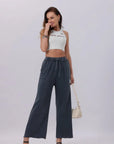Acid Wash Wide Leg Sweatpants