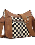 Ashley Mixed Media Crossbody