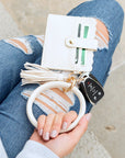 Key Ring ID Wallet Bracelet