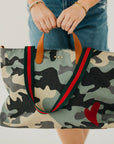 Chelsie Canvas Printed Tote