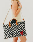 Chelsie Canvas Printed Tote