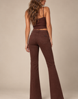 GJG Denim Rodeo Mid-Rise Bootcut Jeans — Chestnut