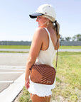 Coco Quilted Camera Crossbody Bag - My Pampered Life Seattle