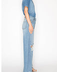 Artemis Vintage | Hybrid High Rise Relaxed Flare Jeans - My Pampered Life Seattle