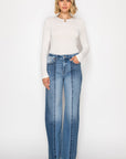 Artemis Vintage | Tummy Control 90'S Vintage High Rise Stretch Wide Jeans - My Pampered Life Seattle