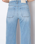 Artemis Vintage |ECO Friendly Front Pocket Detail High Rise Flare Jeans - My Pampered Life Seattle