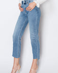 Artemis Vintage | Tummy Control High Rise Slim Straight Jeans - My Pampered Life Seattle