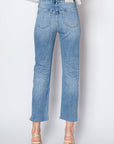 Artemis Vintage | Tummy Control High Rise Slim Straight Jeans - My Pampered Life Seattle