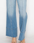 Artemis Vintage |Eco Friendly Tummy Control Slim Palazzo Jeans - My Pampered Life Seattle