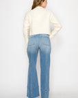 Artemis Vintage |Eco Friendly Tummy Control Slim Palazzo Jeans - My Pampered Life Seattle