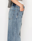 Artemis Vintage |BLUE Slim Ultra High Rise 90's Straight Jeans - My Pampered Life Seattle