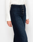 Artemis Vintage |Eco Friendly Ultra High Rise Slim Palazzo Sailor Jeans - My Pampered Life Seattle