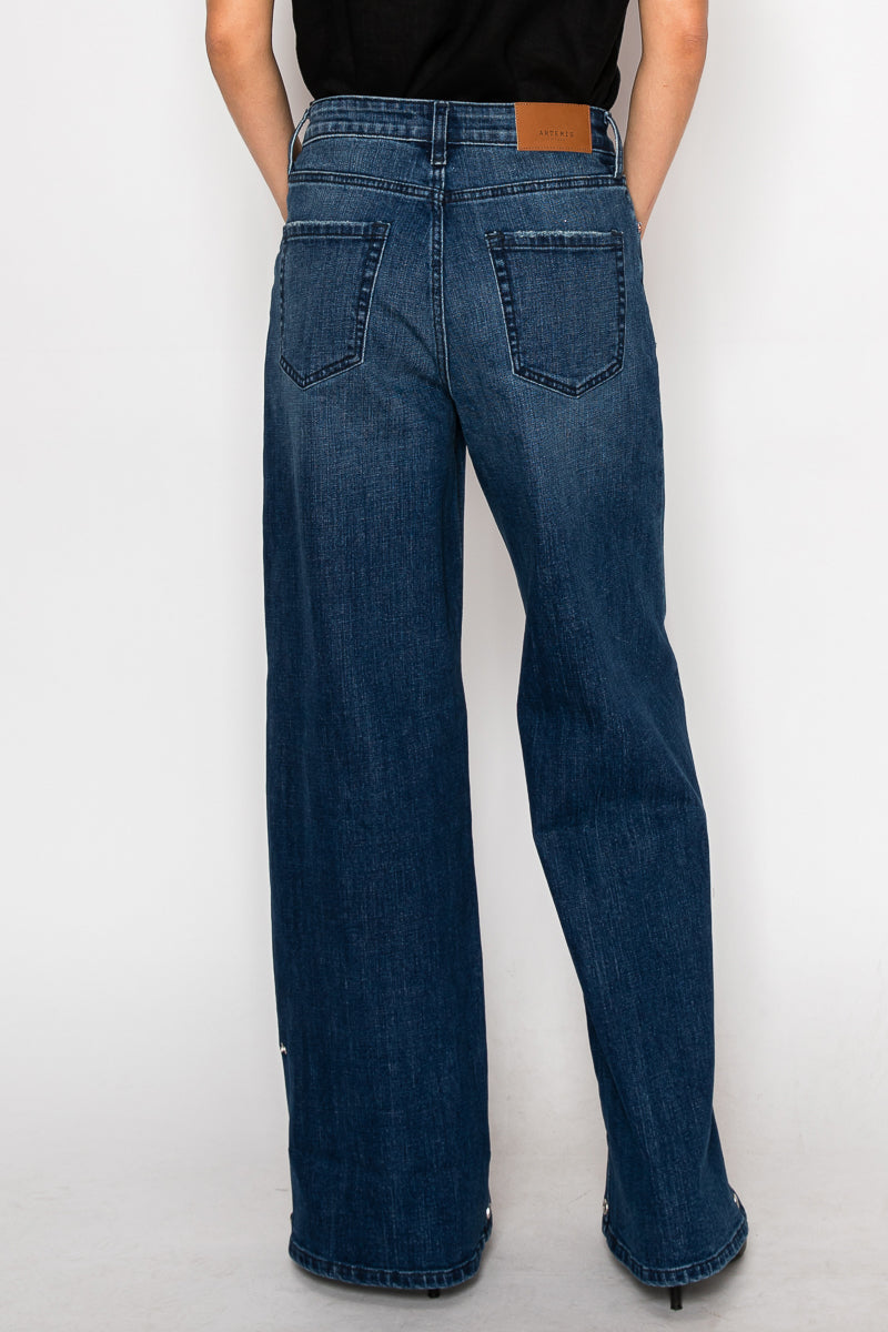 Artemis Vintage |High Rise A-Wide Jeans
