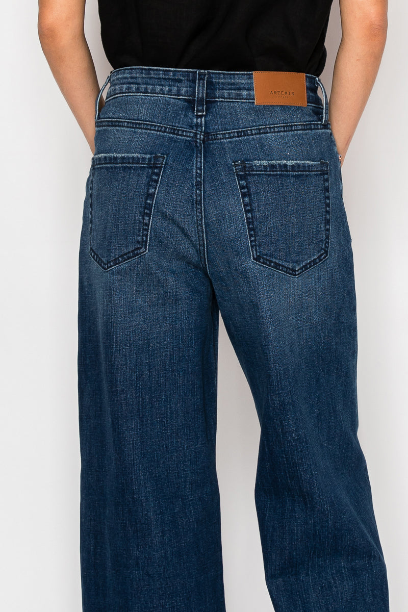 Artemis Vintage |High Rise A-Wide Jeans