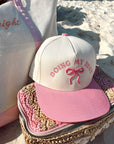 Doing My Best - Pink Vintage Trucker Hat - My Pampered Life Seattle