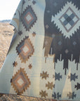 Andean Alpaca Wool Blanket - Mojave