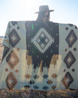 Andean Alpaca Wool Blanket - Mojave