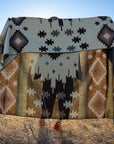 Andean Alpaca Wool Blanket - Mojave