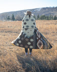 Andean Alpaca Wool Blanket - Mojave