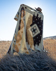Andean Alpaca Wool Blanket - Mojave