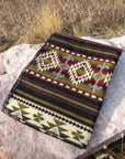 Andean Alpaca Wool Blanket - Cactus